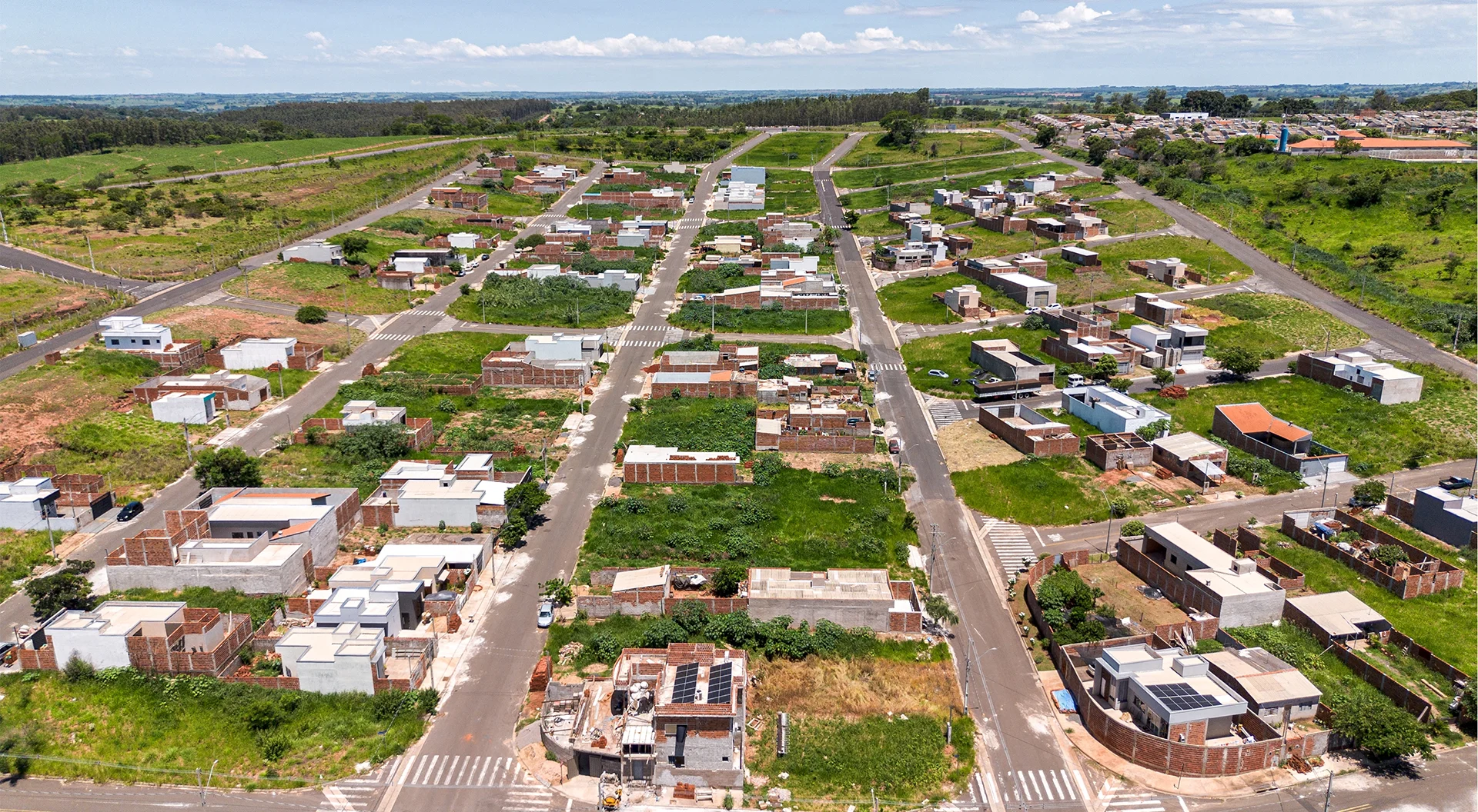 Infraestrutura para construir