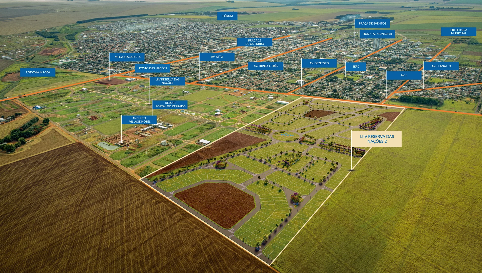 Mapa de localização de Liiv Reserva das Nações 2