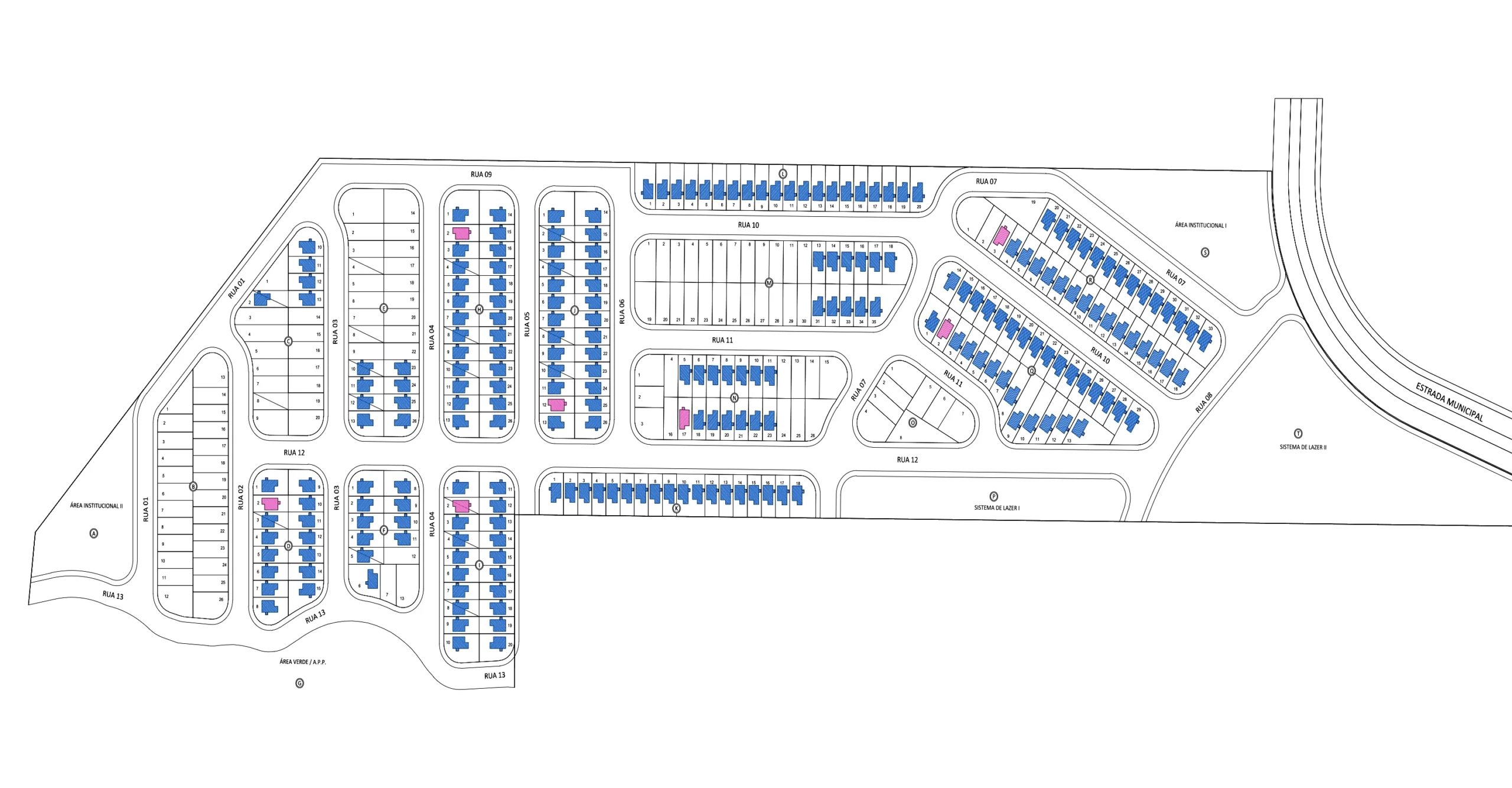 Projeto urbanístico de Residencial Altavista II